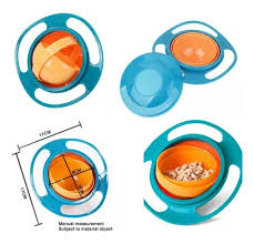Plato Bowl 360° Antiderrame Para Bebé
